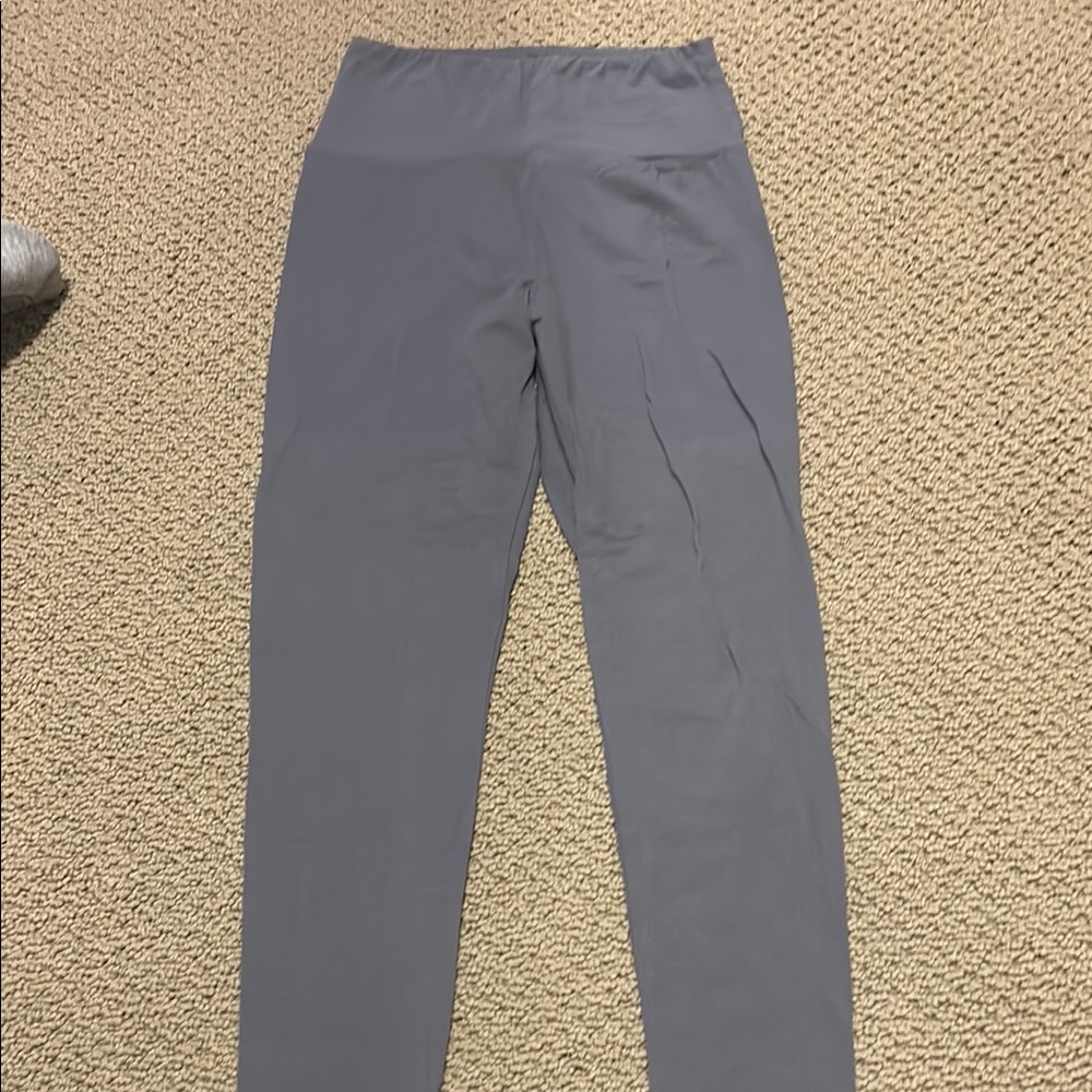 Lululemon Gray High-Waisted Leggings